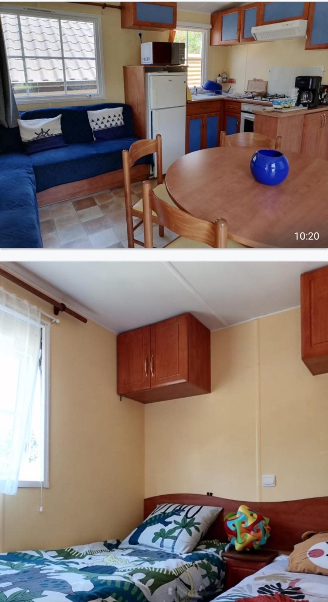 Mobile-Home Avec Terrasse 托农莱班 外观 照片
